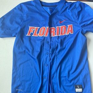 Men’s Size Large New With Tags Nike Florida Gators Baseball Jersey